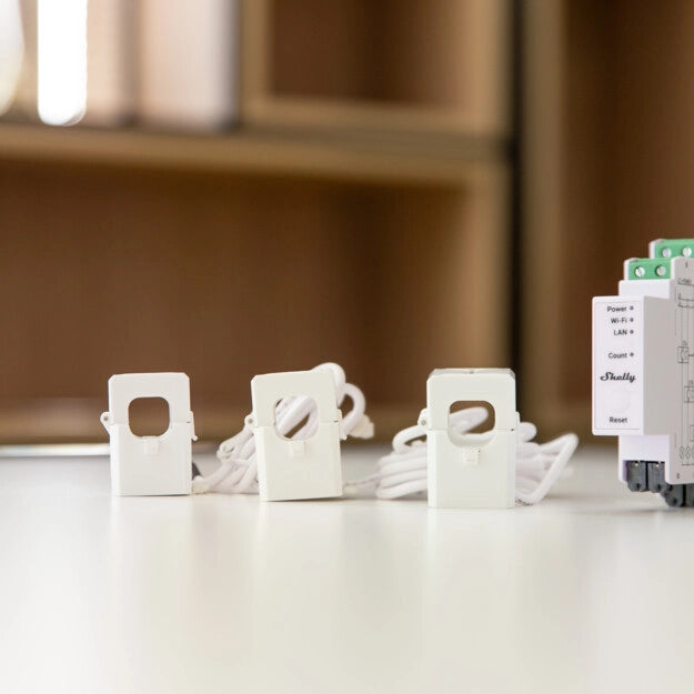 Shelly Pro 3EM Profesional releu wifi 3 canale si control contactor
